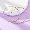 304 Stainless Steel Hoop Earrings EJEW-S250-01A-G-1