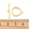 Brass Toggle Clasps KK-A223-04G-6