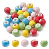 30Pcs 5 Colors Handmade Porcelain Beads PORC-YW0001-03-1