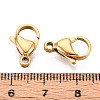 304 Stainless Steel Lobster Claw Clasps STAS-T065-15mm-34G-3