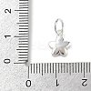 925 Sterling Silver Enamel Flower Charms LS-STER-K183-11S-02-3
