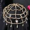 Alloy Rhinestone Headbands for Women AJEW-WH20020-241G-7