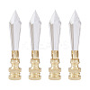 4Pcs Glass Lampshade Decorations AJEW-SW0001-03LG-1