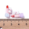 Opaque Cute Animal Resin Decoden Cabochons RESI-B024-02C-3