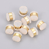 Brass Rubber Ear Nuts LS-KK-T025-41G-1