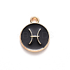 Alloy Enamel Pendants ENAM-S124-01A-08H-2