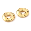 PVD Vacuum Plating 304 Stainless Steel European Beads STAS-F287-58G-2