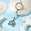 Alloy Conch Pendant Keychains KEYC-JKC01225-07-1