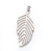 Tarnish Resistant 304 Stainless Steel Big Pendants LS-STAS-E449-06B-P-2