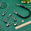 8Pcs Zinc Alloy Cord Ends FIND-AR0006-64S-4