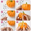400Pcs 7 Styles Black & White Wiggle Googly Eyes Cabochons DIY Scrapbooking Crafts Toy Accessories KY-YW0001-66-5