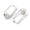 304 Stainless Steel Stud Earrings EJEW-K281-17P-2