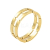 304 Stainless Steel Chain Shape Finger Ring RJEW-C084-01A-G-1