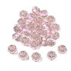 Acrylic Rhinestone Rondelle Beads OACR-S048-02F-2