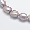 Natural Cultured Freshwater Pearl Beads Strands LS-PEAR-K003-19B-3