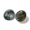 Natural Moss Agate Cabochons X-G-H314-01-2