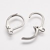 Tarnish Resistant 316 Surgical Stainless Steel Leverback Earring Findings LS-X-STAS-P113-01-2