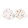 Natural Quartz Crystal Carved Cube Dice T144-07D-3
