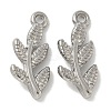 Anti-Tarnish 304 Stainless Steel Pendants STAS-Q334-08P-1