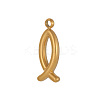 304 Stainless Steel Charms STAS-OY007-17G-1
