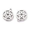 Non-Tarnish 201 Stainless Steel Charms STAS-A047-18P-2