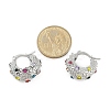 304 Stainless Steel Moon Hoop Earrings EJEW-A119-06P-5