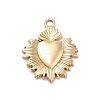 Ion Plating(IP) 304 Stainless Steel Pendants X-STAS-E187-05G-1