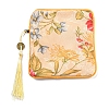 Chinese Style Floral Cloth Jewelry Storage Zipper Pouches AJEW-D063-01D-3