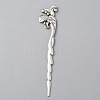 Alloy Fish Hair Sticks MRMJ-WH0077-102B-AS-1
