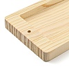 Iron Jewelry Display Stand with Wood Tray AJEW-Z032-01A-6