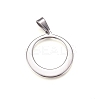 Tarnish Resistant 304 Stainless Steel Pendants STAS-I135-36P-1
