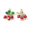 Brass Enamel Pendants LS-KK-G462-22LG-1