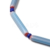 Handmade Lampwork Chevron Beads LAMP-Z019-01-04-3