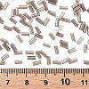 Transparent Glass Bugle Beads SEED-N005-001-C04-4