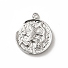 304 Stainless Steel Pendants STAS-B074-08P-11-1