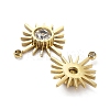 Ion Plating(IP) 304 Stainless Steel Charm LS-STAS-Q254-30G-4