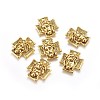 Tibetan Style Alloy Cross with Jesus Alloy Pendants for Easter Jewelry LS-GLF10674Y-2
