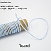 25 Yards Nylon Wavy Fringe Lace Trim Ribbon OCOR-GF0004-30G-2
