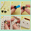 40Pcs Plastic Safety Craft Eye Cabochon Setting AJEW-PH0012-20B-4