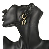 202 Stainless Steel Huggie Hoop Earrings EJEW-JE07392-02-2