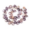 Natural Baroque Keshi Pearl Beads Strands PEAR-N020-P23-01A-3