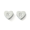 Tarnish Resistant 316L Surgical Stainless Steel Beads STAS-R230-01R-P-1-1