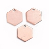 Brass Charms KK-E784-01R-2