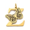 Ion Plating(IP) 201 Stainless Steel Pendants STAS-N103-184G-Z-1