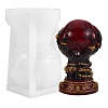 Halloween Theme DIY Candle Silicone Statue Molds DIY-SZ0007-18-1