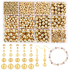 18040Pcs 6 Styles CCB Plastic Beads CCB-PA0001-25-1
