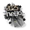 New Year's party Iron Hair Clip LS-OHAR-R102-01L-1