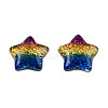 Rainbow Resin Cabochons CRES-Q197-46-2