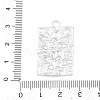 304 Stainless Steel with Synthetic Turquoise Pendants STAS-H253-01B-S-3