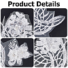 Flower Lace Embroidery Sewing Fiber Appliques DIY-WH20011-90D-6